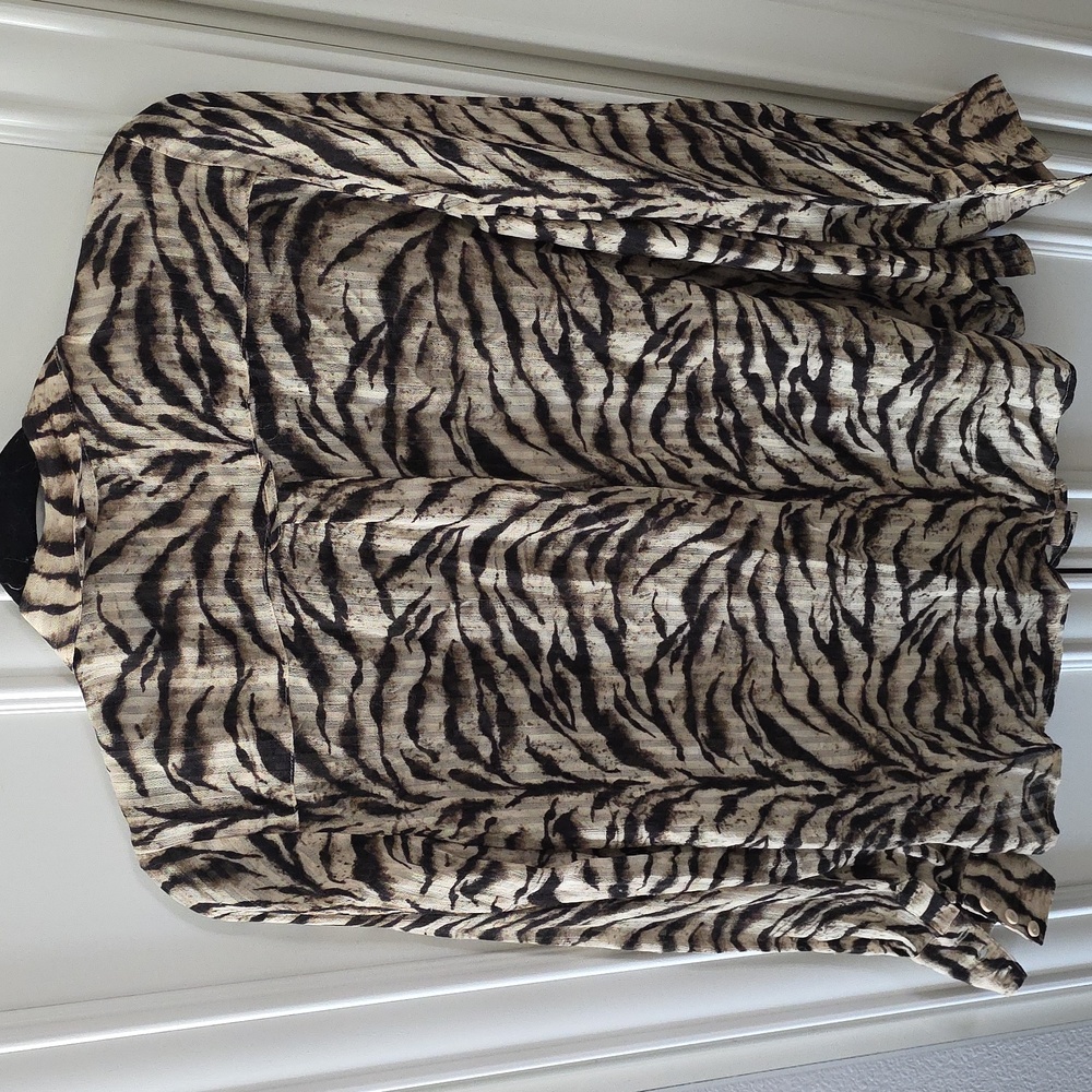 BA&SH | $240 Isaac Zebra Print Blouse - Picture 10 of 12